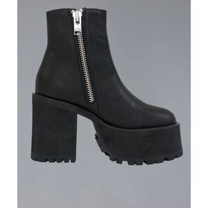 UNIF Leather BONNIE BOOT, Sz 6, $168